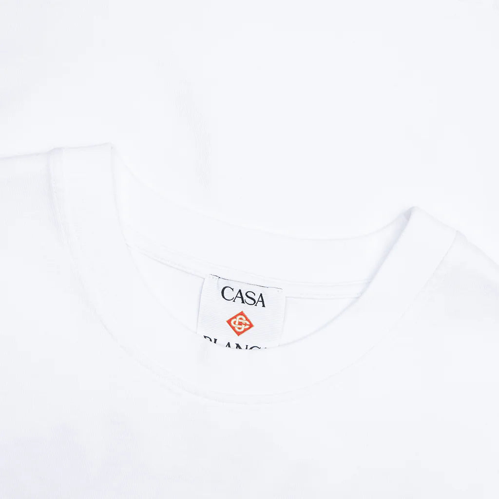 Beauty of the World Printed T Shirt White