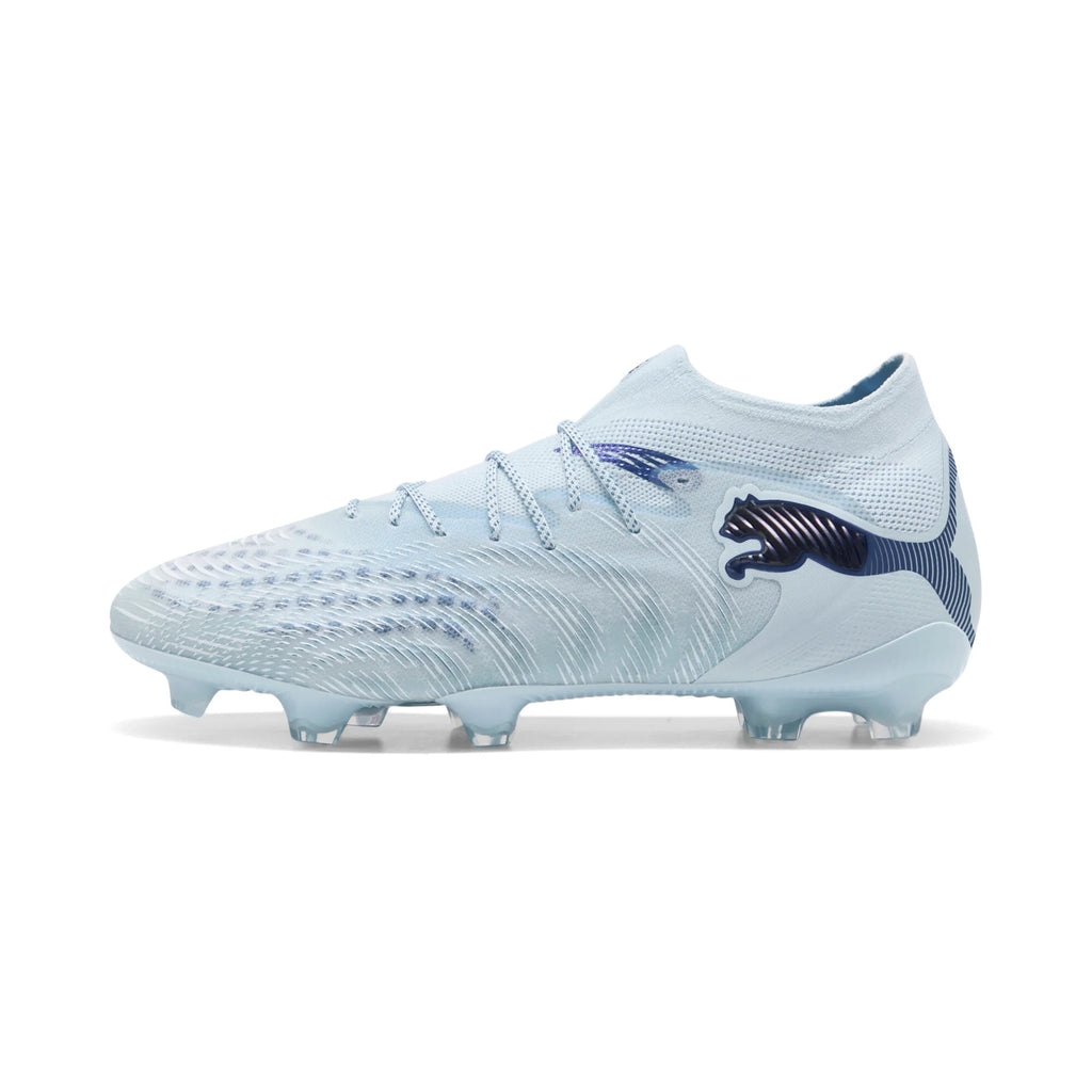 PUMA Future 9 Ultimate FG Firm Ground Mens Soccer Cleats Icy Blue