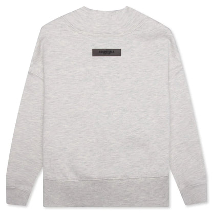 Kids Core Mockneck Light Oatmeal
