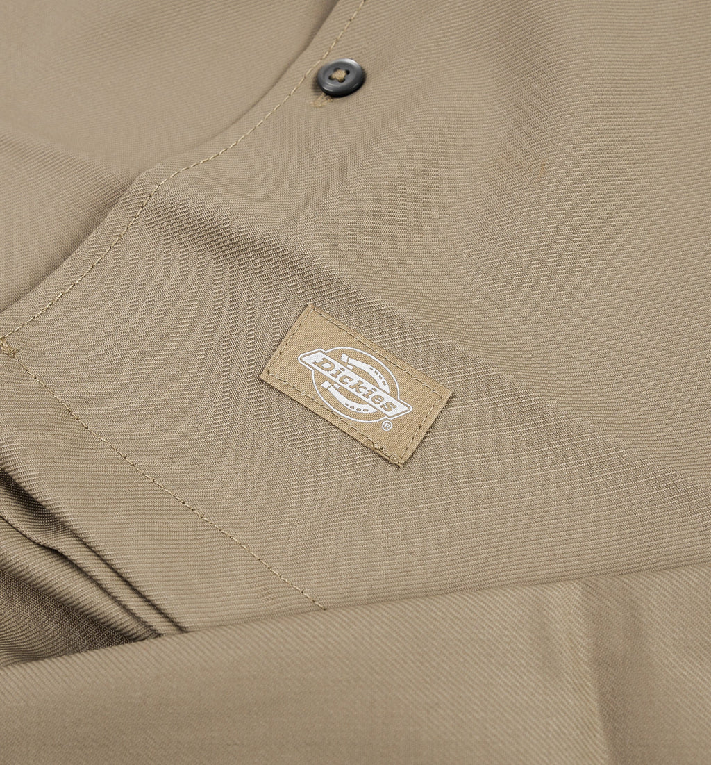 Twill Work Mens Long Sleeve Shirt Sand