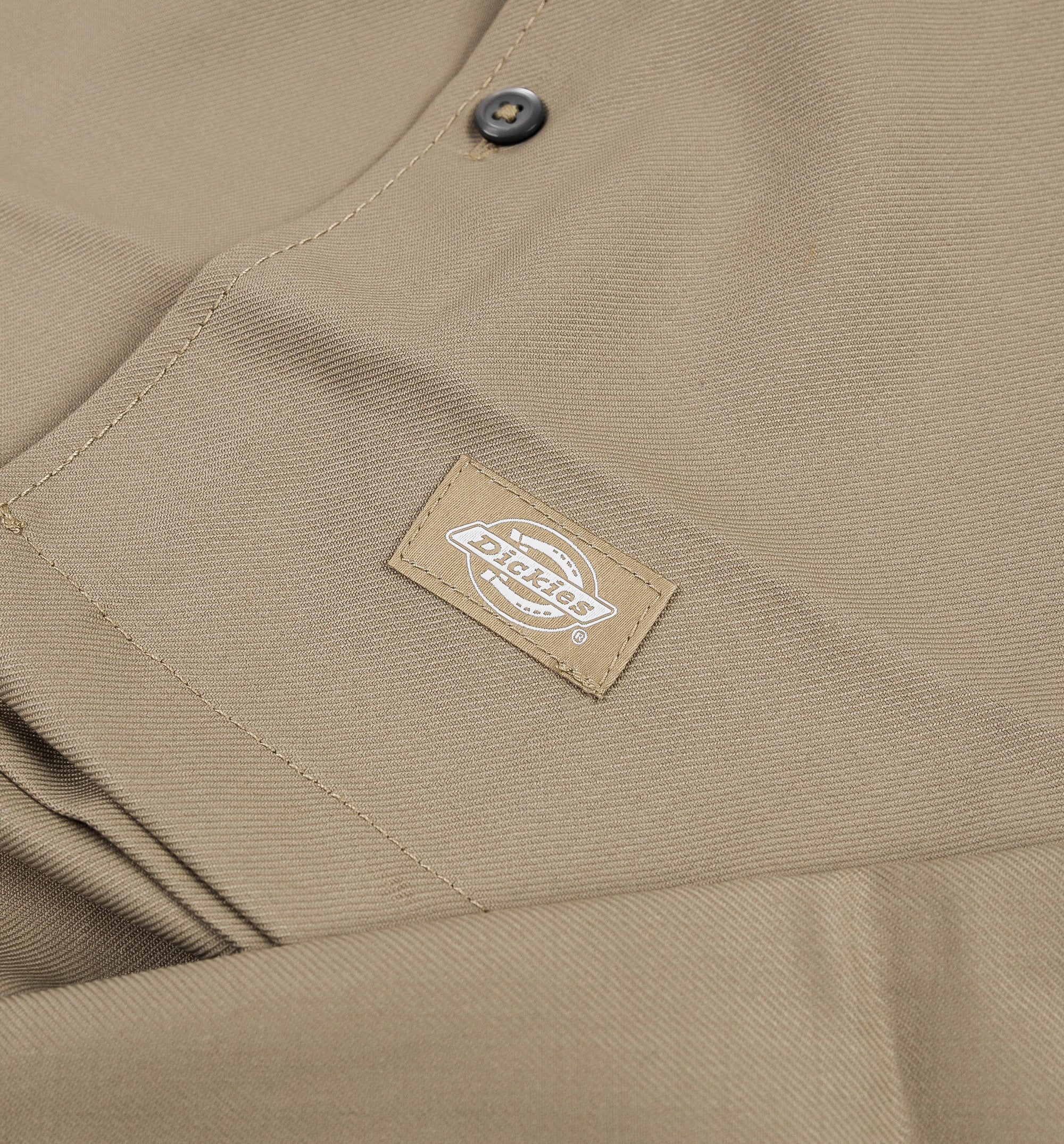 Twill Work Mens Long Sleeve Shirt Sand