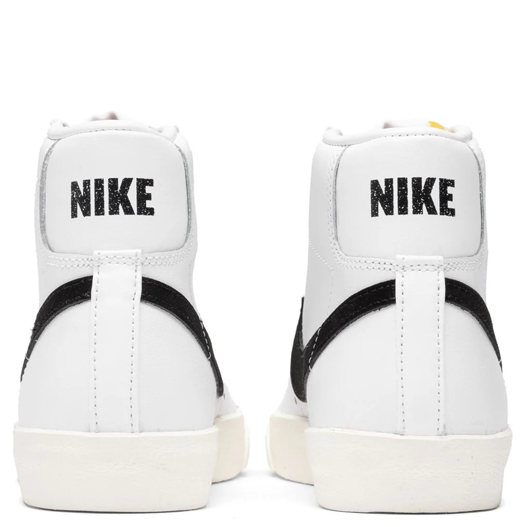Womens Blazer Mid 77 White Black Sail