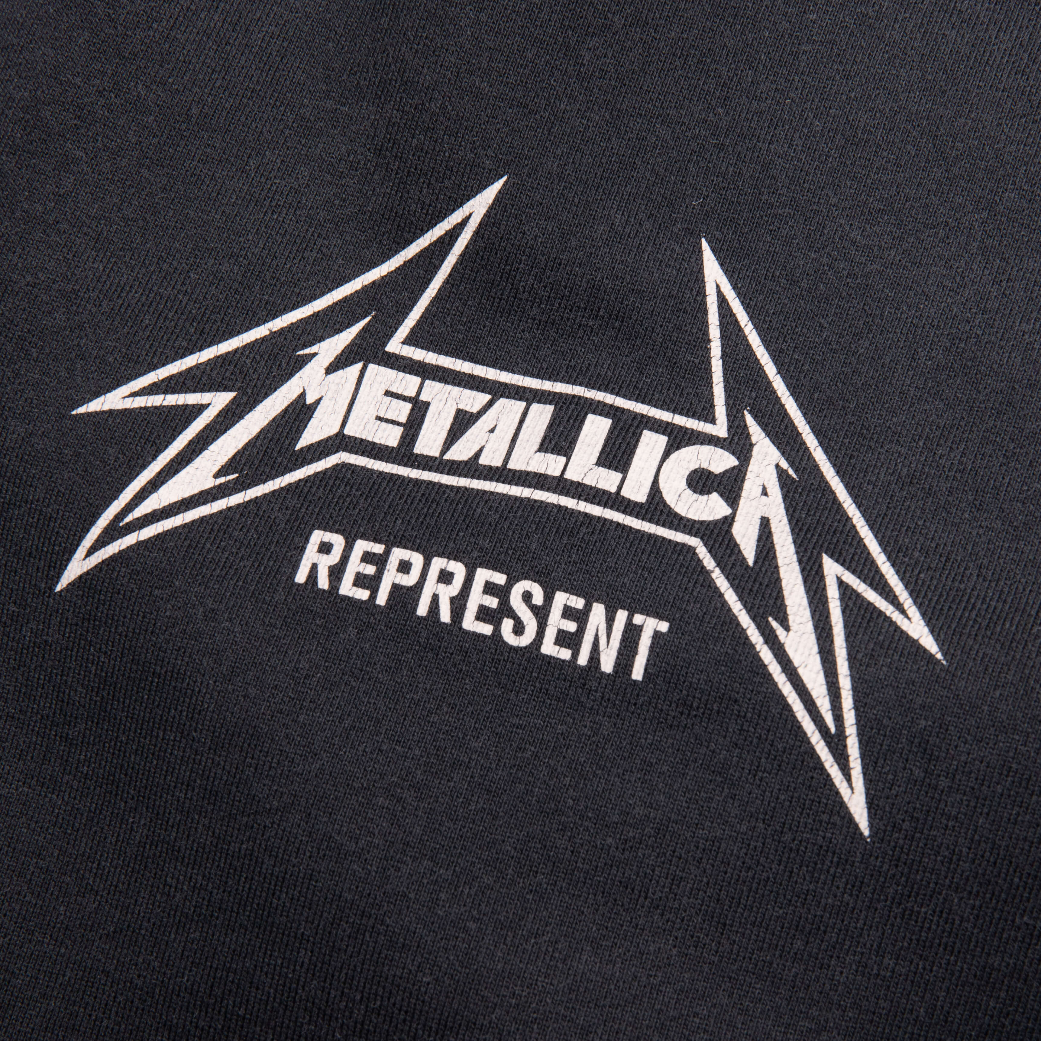 Metallica 40 Year Anniversary Sweat Pants Stained Black