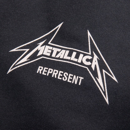 Metallica 40 Year Anniversary Sweat Pants Stained Black