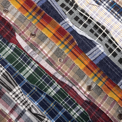 Ribbon Flannel Shirt Assorted