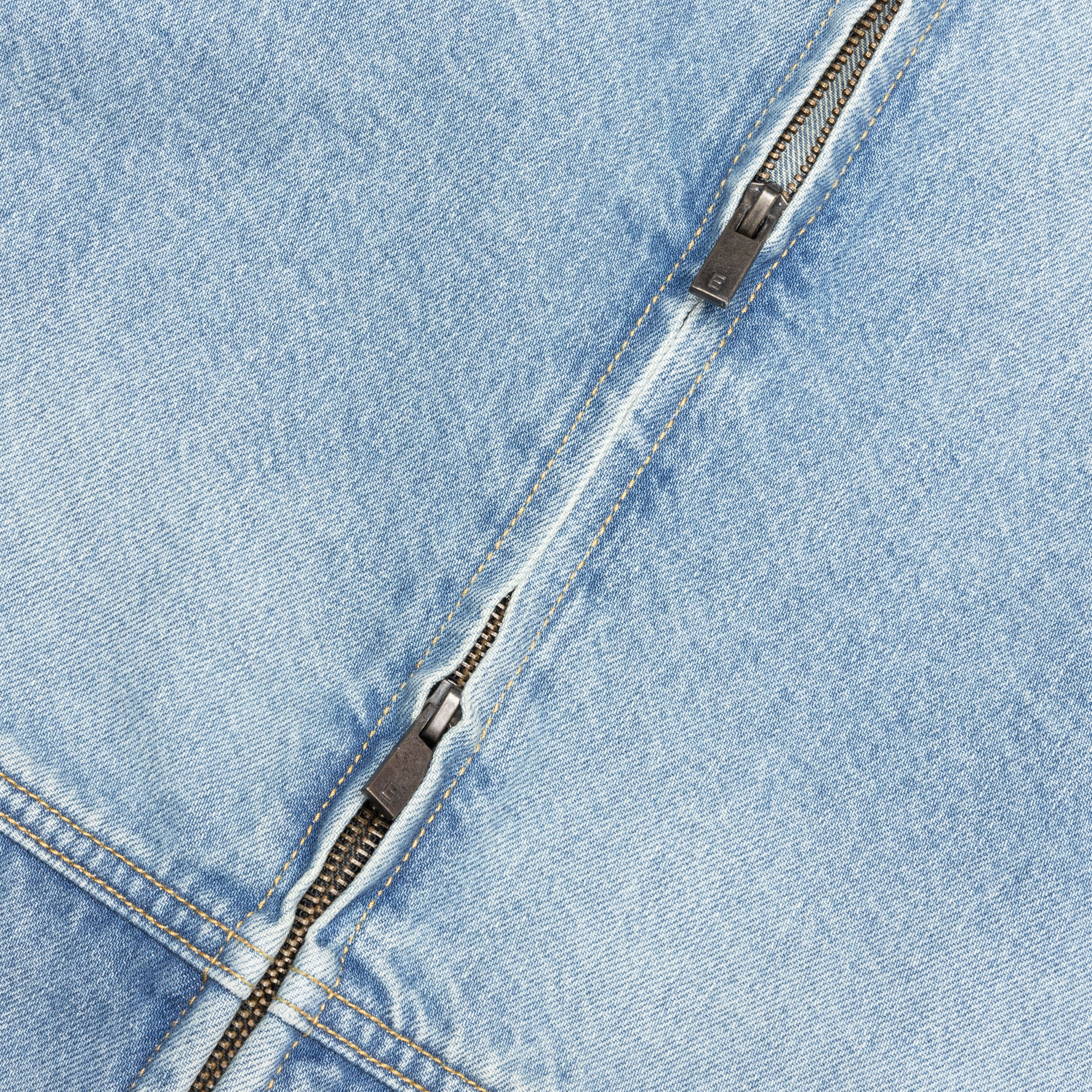 Denim Trucker Jacket Vintage Blue
