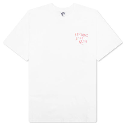 Loud S S Tee Bleach White