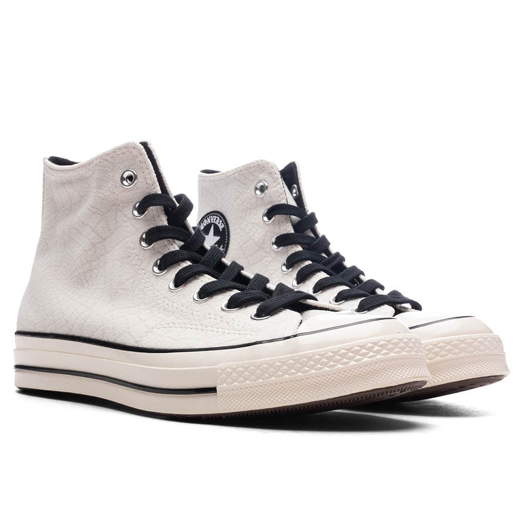 Chuck 70 Hi Egret Light Dune Black