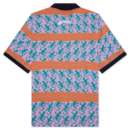 Gecko Jacquard Polo Multi