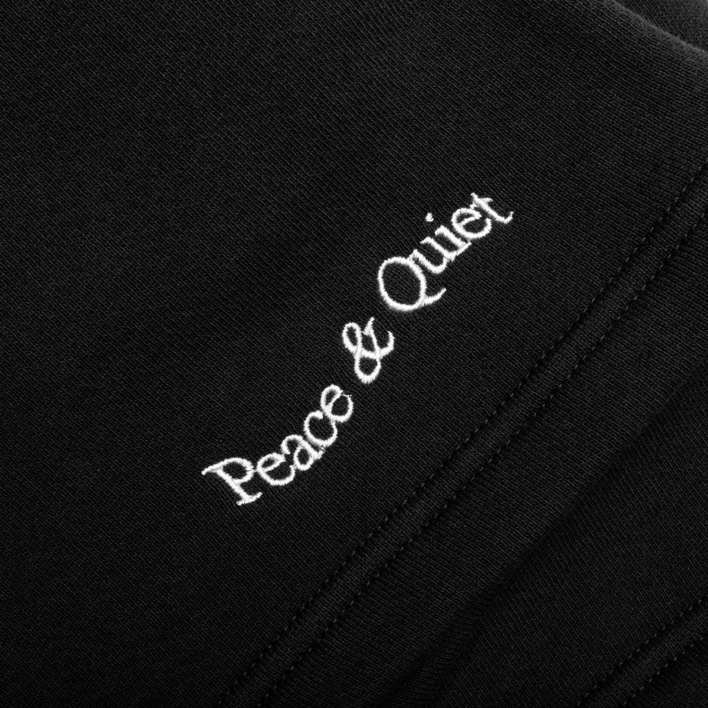 Wordmark Sweatshorts Black