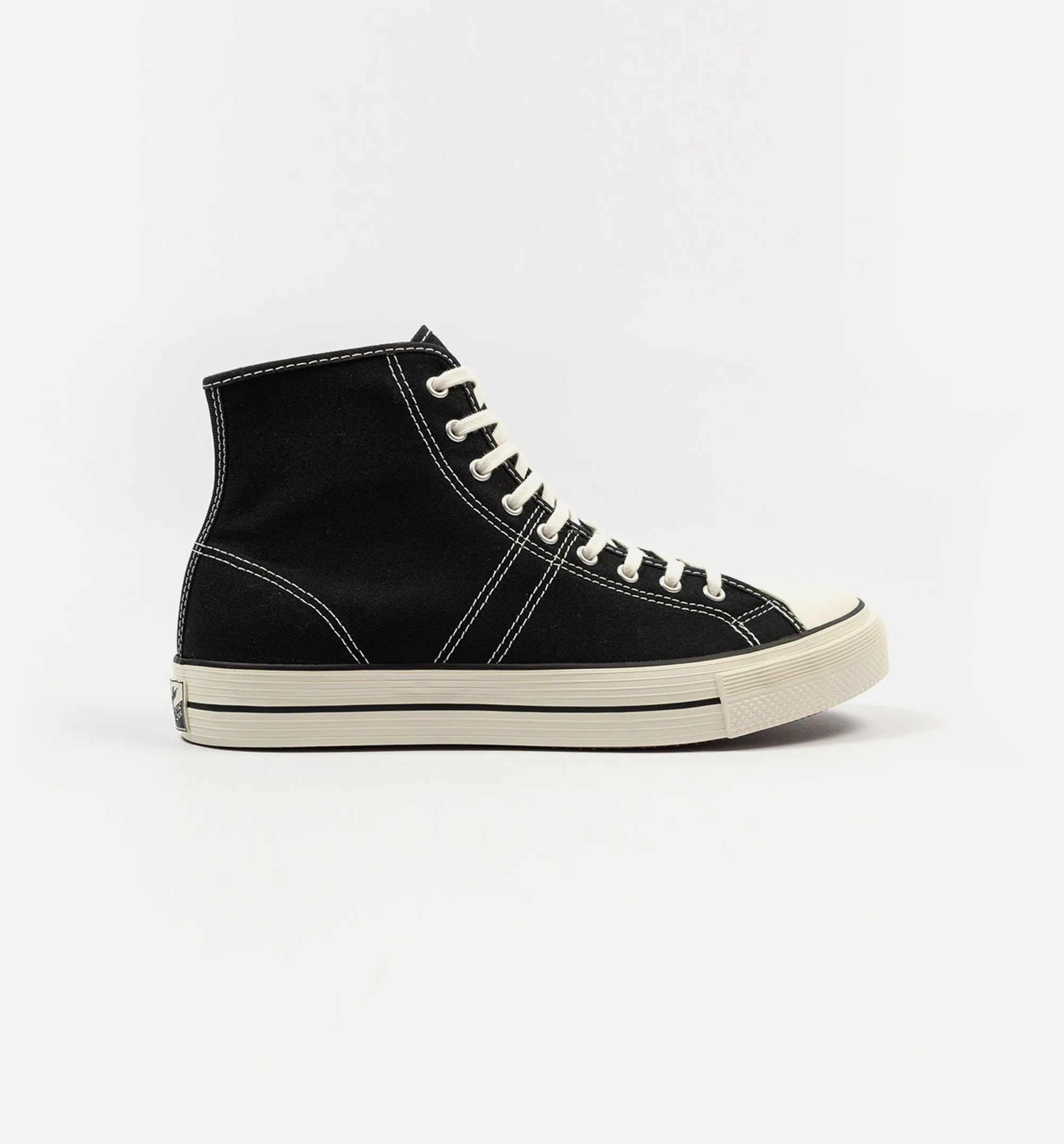 Lucky Star Mens High Top Shoe Black Egret