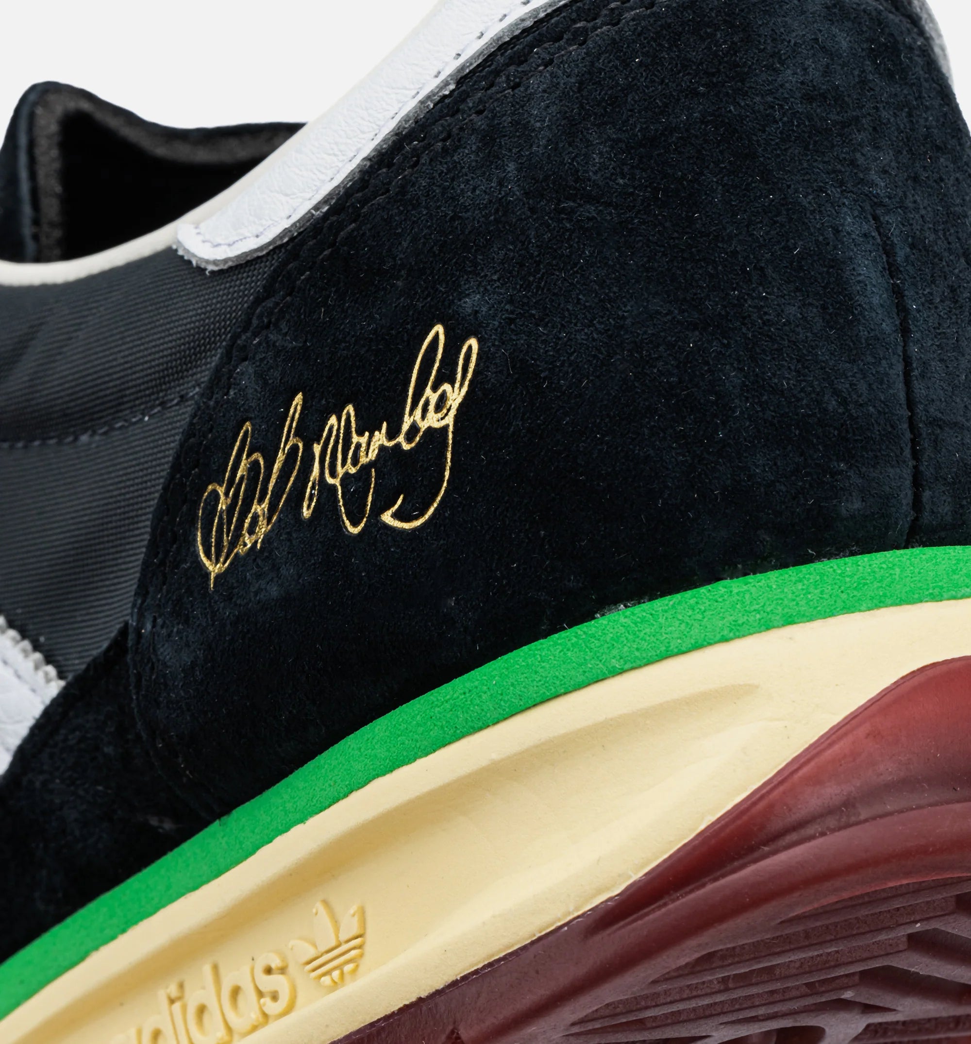 SL 72 RS Bob Marley One Love Mens Lifestyle Shoe Black White Green