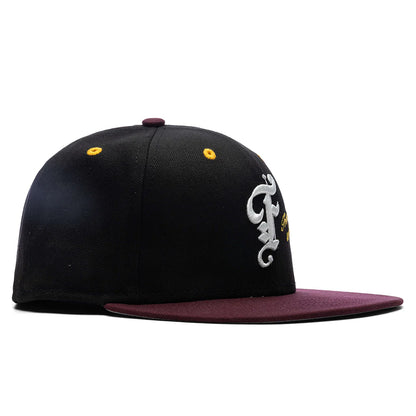 Feature x New Era AZ 5950 Fitted Black Maroon