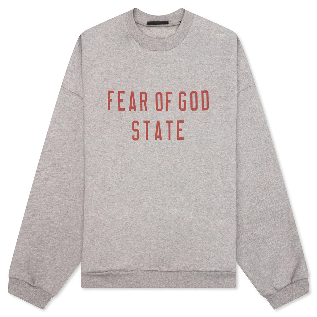 Fleece Crewneck Dark Heather