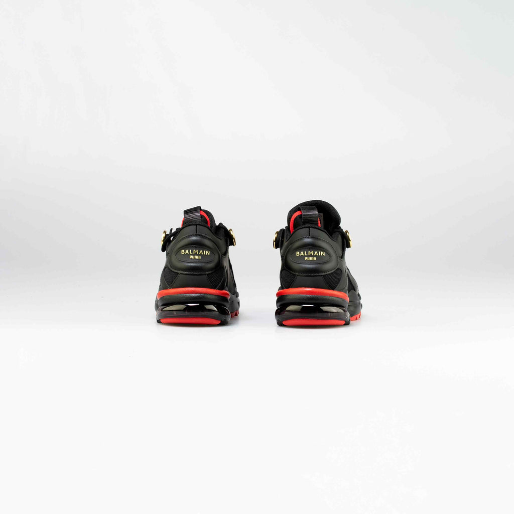 Balmain X Puma Cell Stellar Womens Lifestyle Shoe Black Red