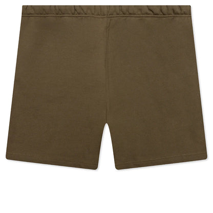 Fleece Soccer Short Olive