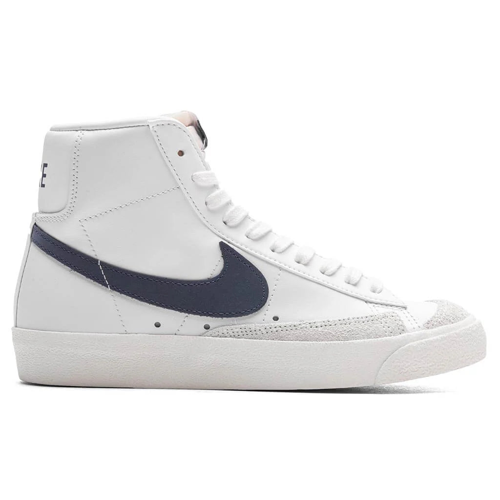Womens Blazer Mid 77 White Diffused Blue Sail
