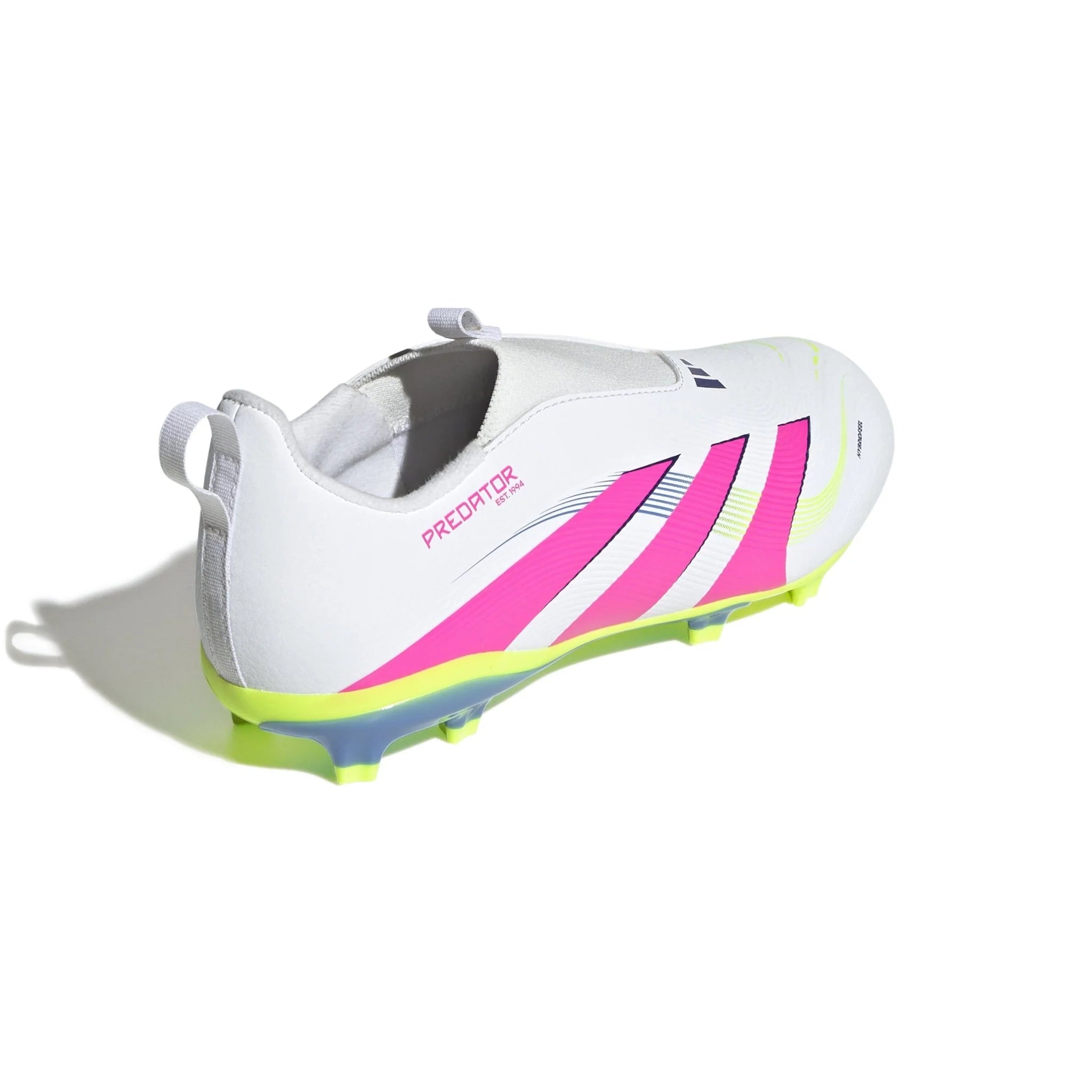 adidas Predator League Laceless Firm Multi Ground Boots Junior White Pink