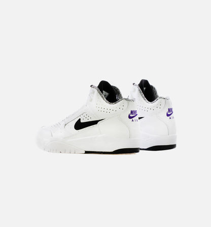 Air Flight Lite Mid Mens Lifestyle Shoe White Black