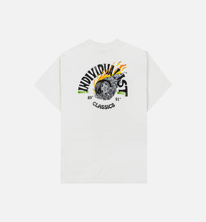 The Custom Mens Short Sleeve Shirt White