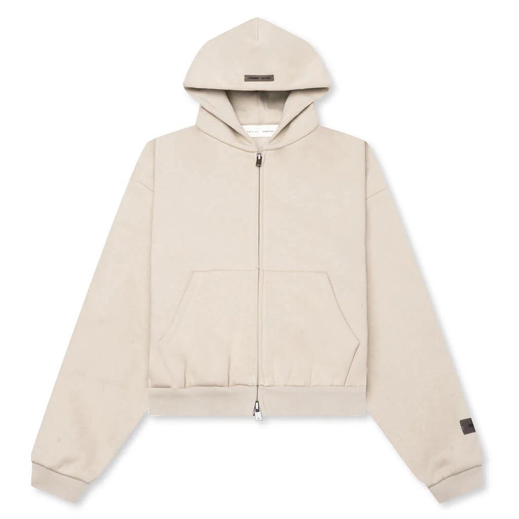Kids Fleece Zip Up Hoodie Timber