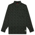 Leaf Half Zip Shirt Olive