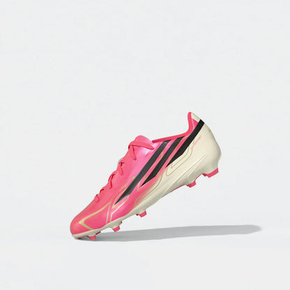 adidas F50 Hyperfast League Firm Ground Youth Soccer Cleats Turquesa Black Gold