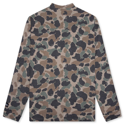CSC 1938 V1 Printed L S Tee British Tan Duck Camo