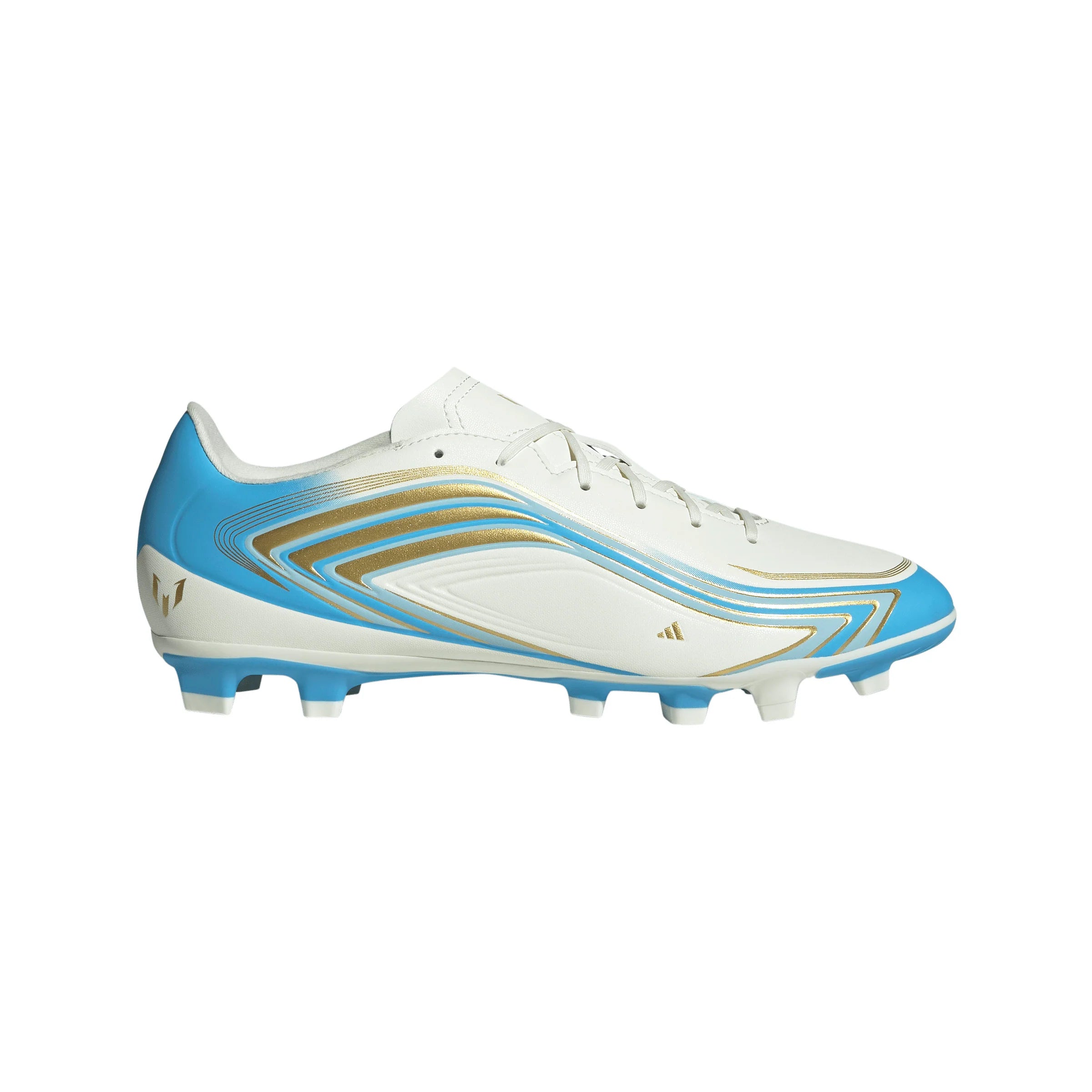 adidas F50 Messi Club FG MG Firm Ground Multi Ground Mens Soccer Cleats Blue