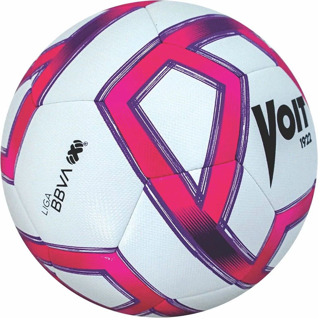 Voit Pro Officia FIFA Match Soccer Soccer Ball White Pink