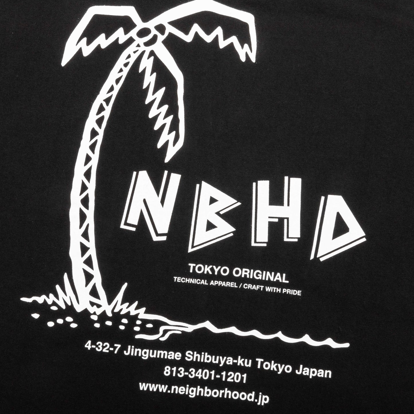 NH S S Tee 6 Black