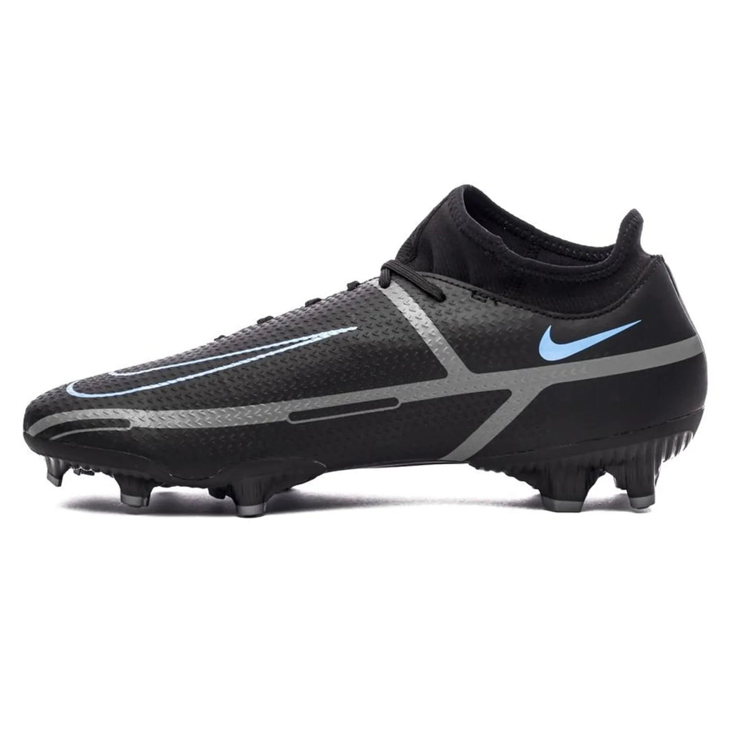 Nike Phantom GT2 Academy DF MG Multi Ground Soccer Cleats Black Iron Grey