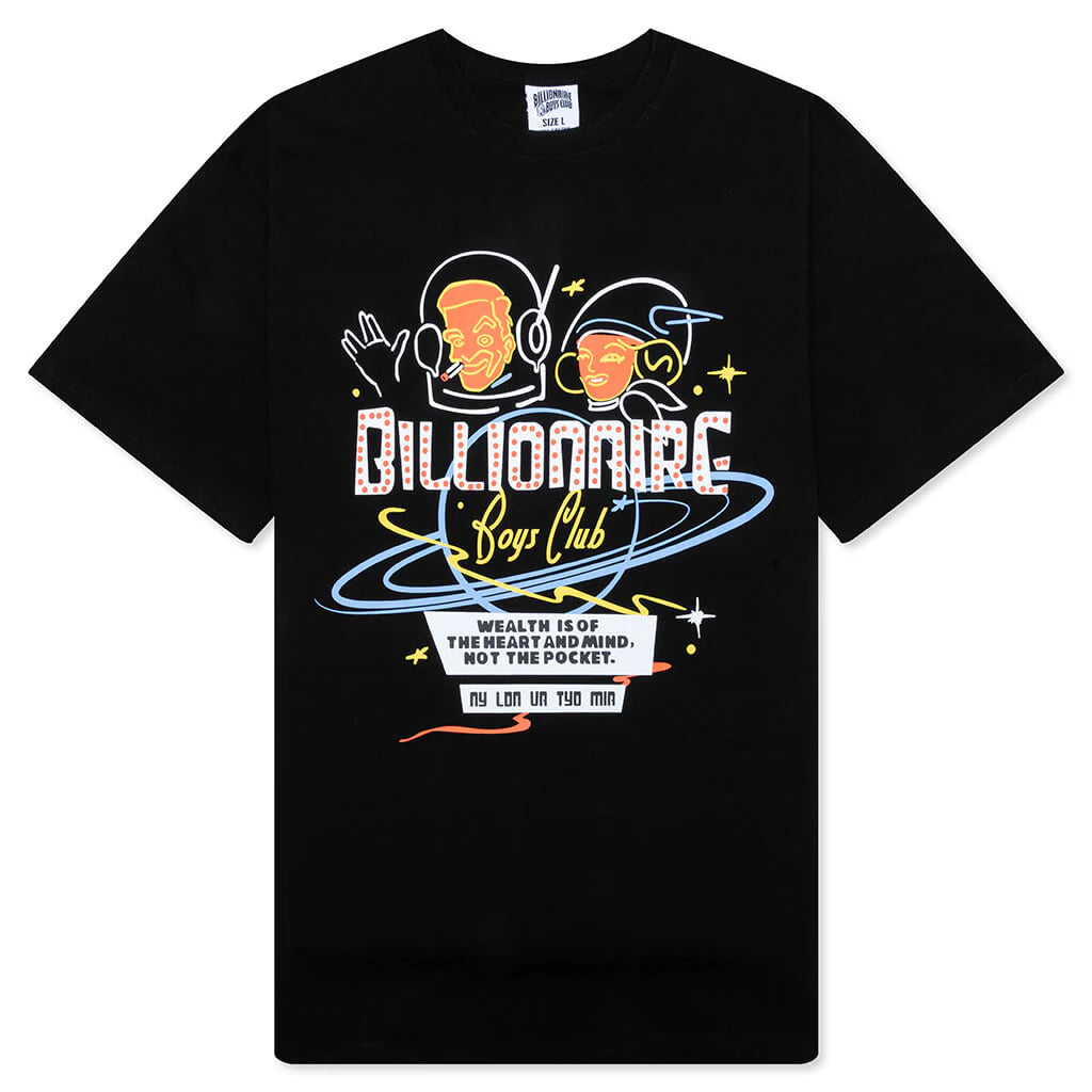 Lights S S Tee Black