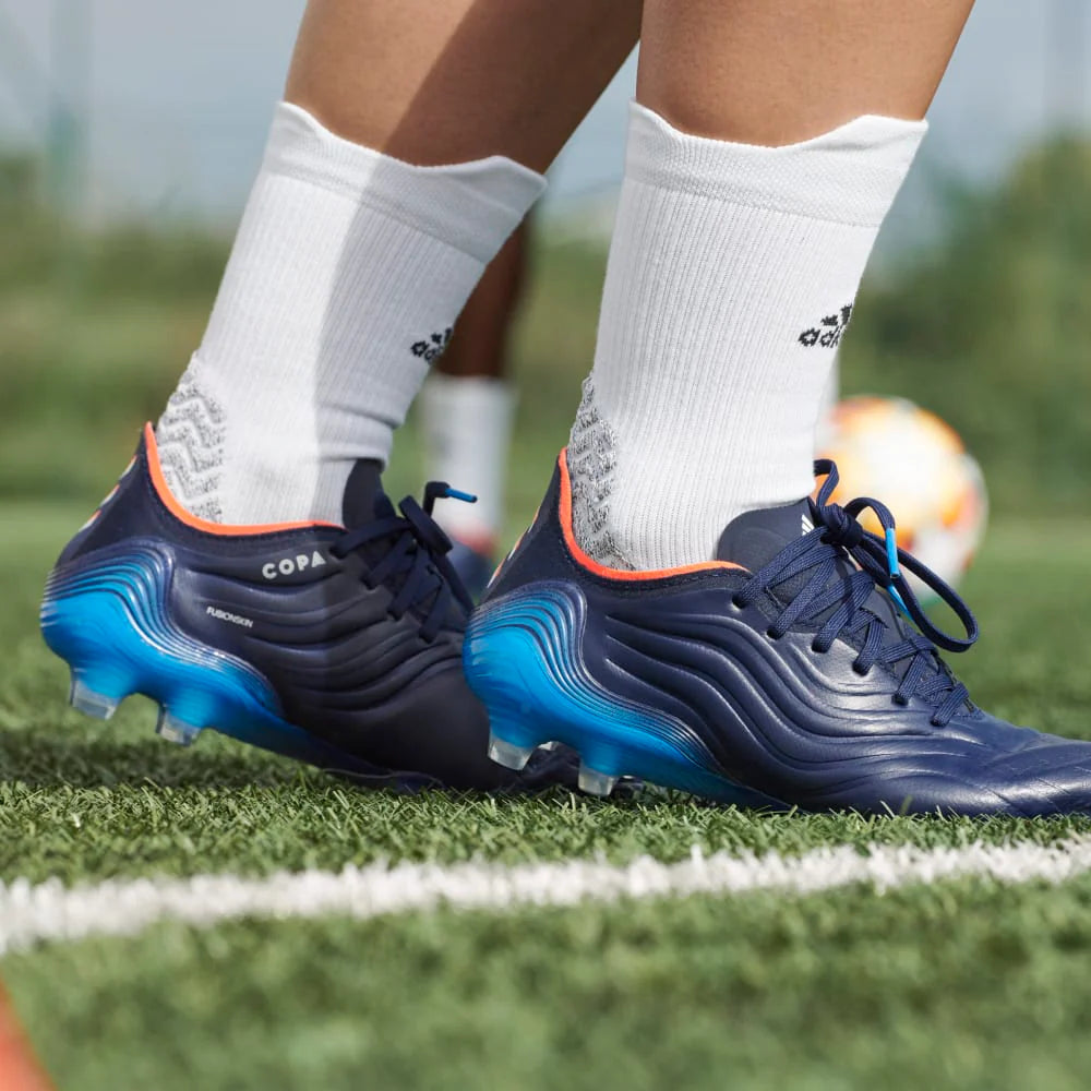 adidas Copa Sense 1 FG Firm Ground Boots Blue White