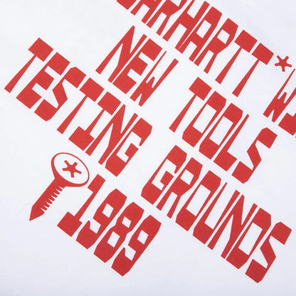 S S Blocks T Shirt White