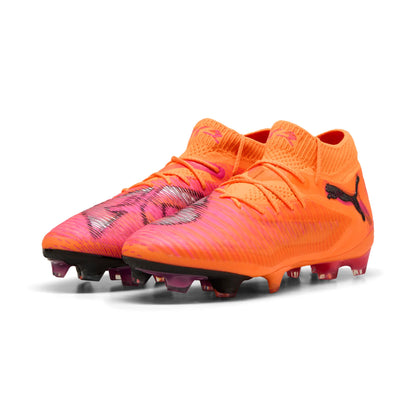 PUMA Future 8 Ultimate FG Womens Soccer Cleats Orange Black