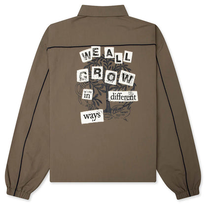 Growth Track Jacket Pebble