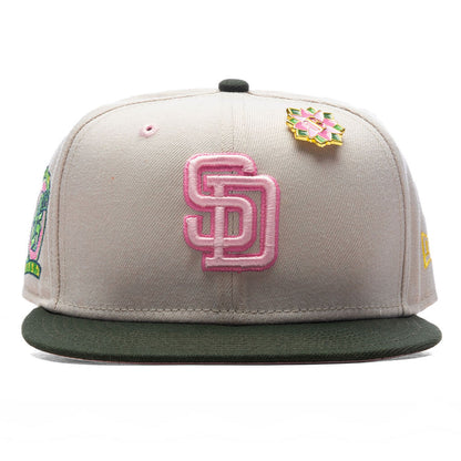 Feature x New Era Lotus 59FIFTY Fitted San Diego Padres