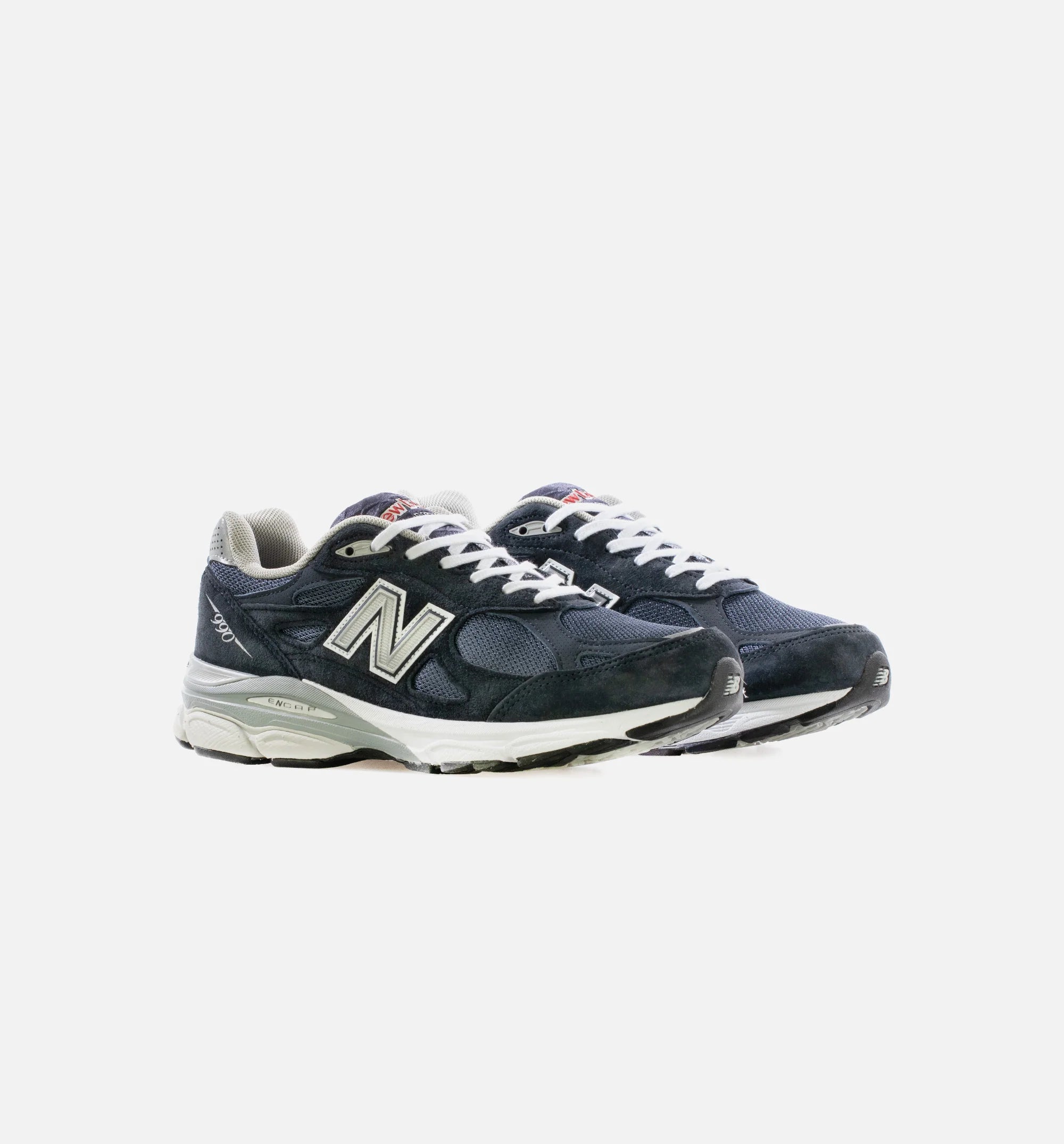 Made in USA 990v3 Mens Running Shoe Navy Black