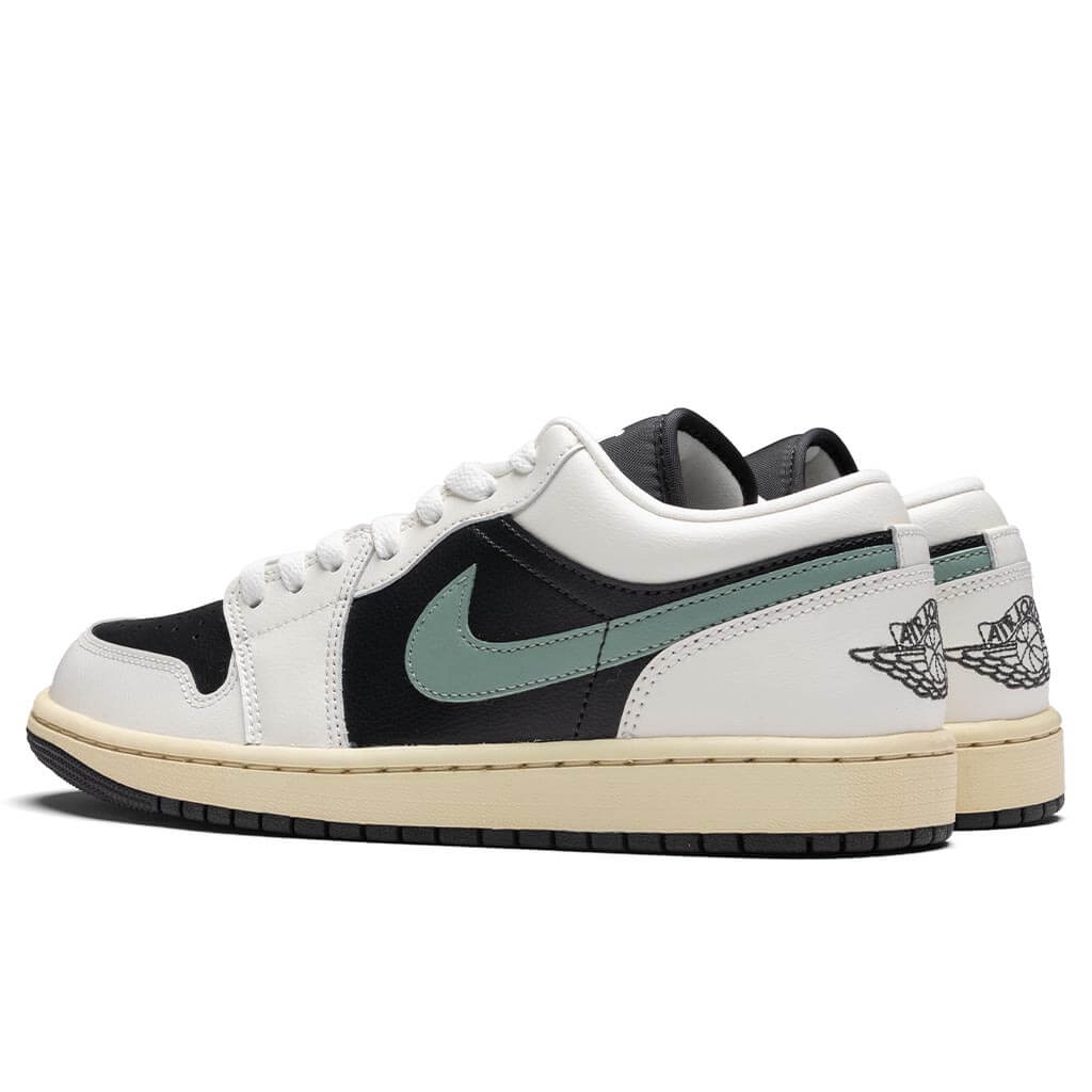 Womens Air Jordan 1 Low Anthracite Jade Smoke Sail