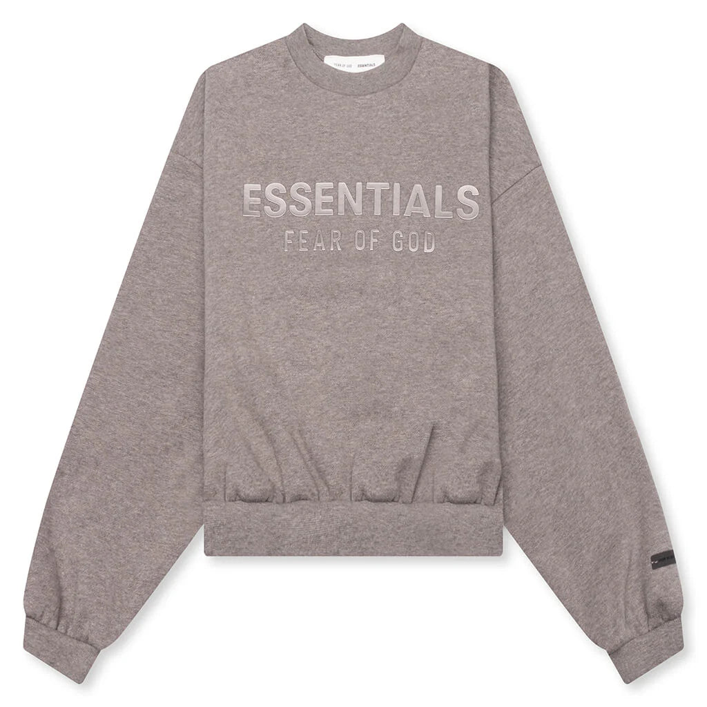 Kids Fleece Crewneck Homestead Heather