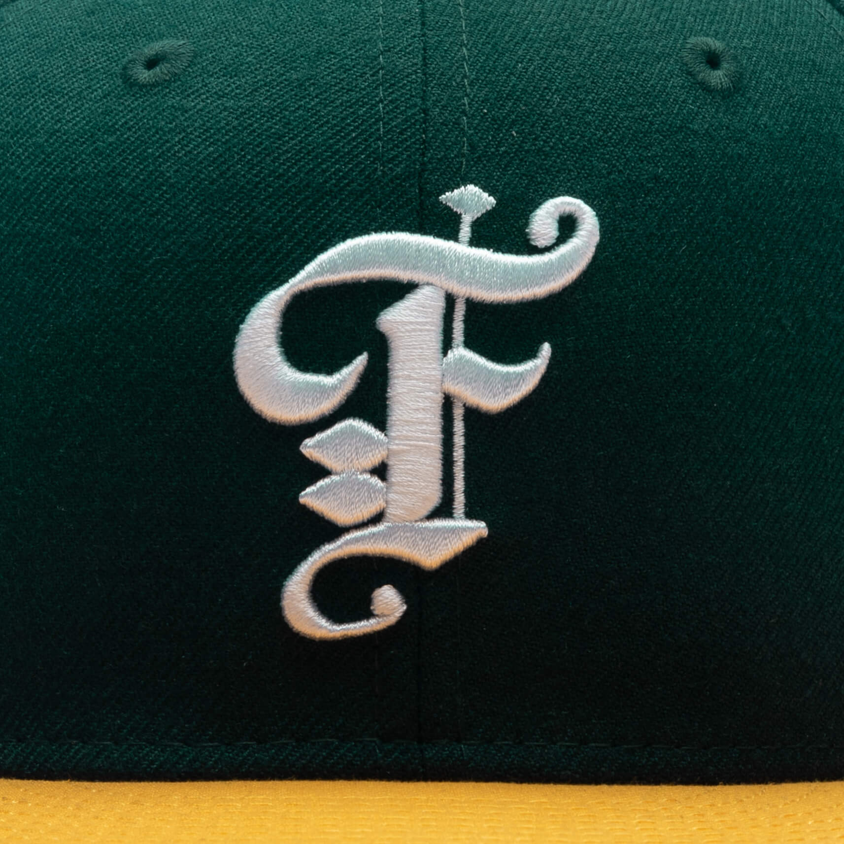 Feature x New Era 59FIFTY Fitted Wool Dark Green Yellow