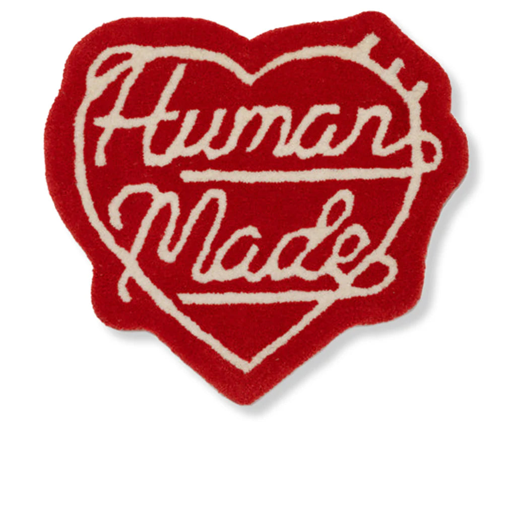 Heart Rug Medium Red