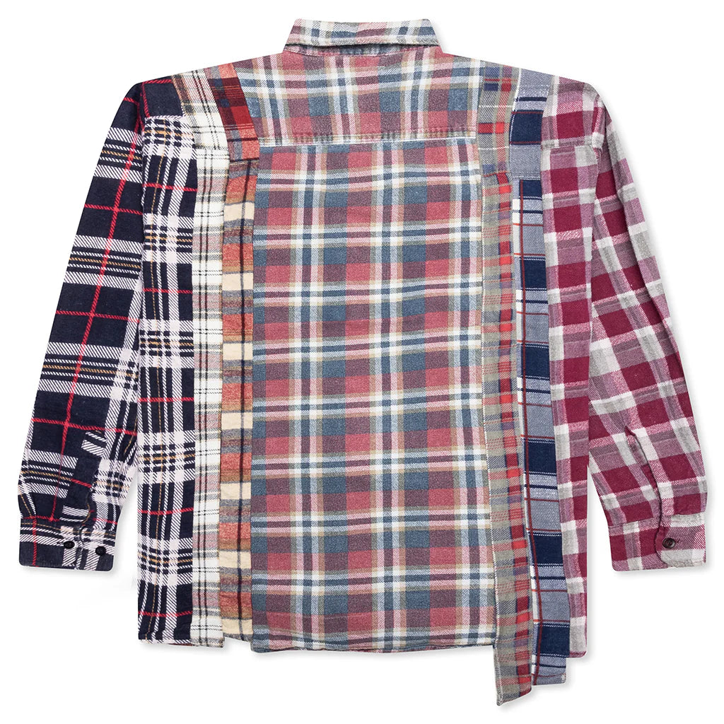 7 Cuts Flannel Shirt Assorted