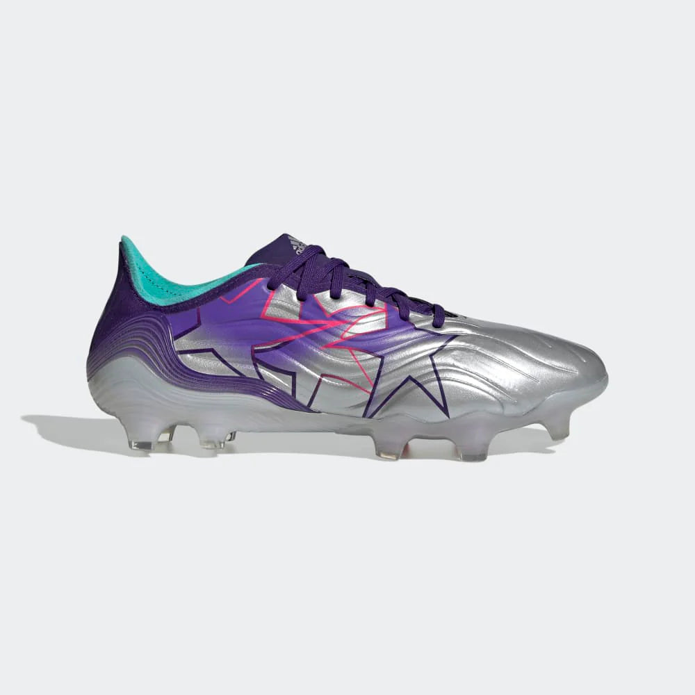 adidas Copa Sense1 FG Firm Ground Soccer Cleats UEFA Purple Silver Metallic