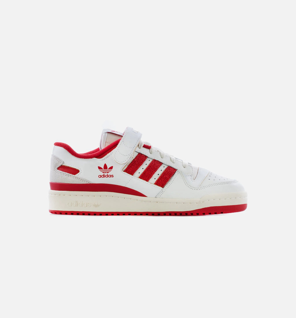 Forum 84 Low Mens Lifestyle Shoe White Red