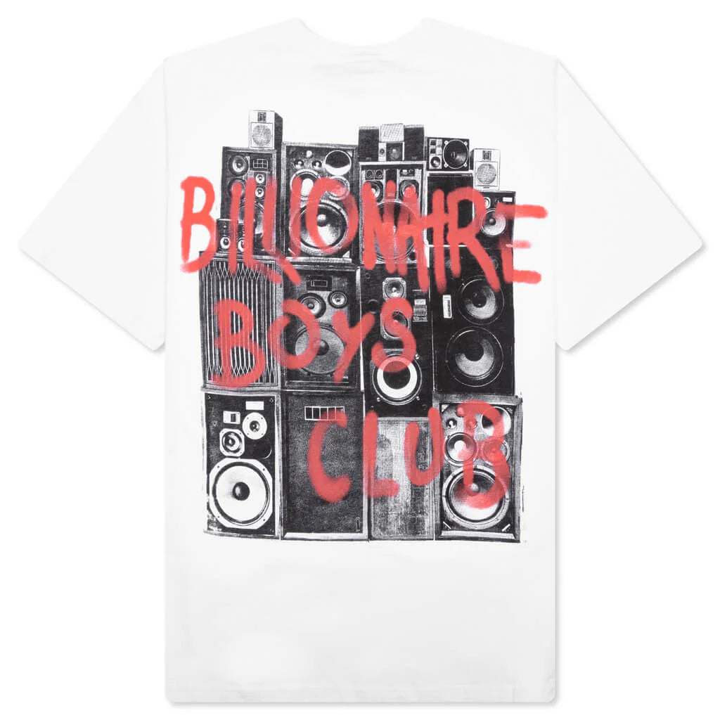 Loud S S Tee Bleach White
