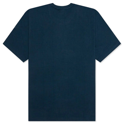Distortion Table T Shirt Navy Blue