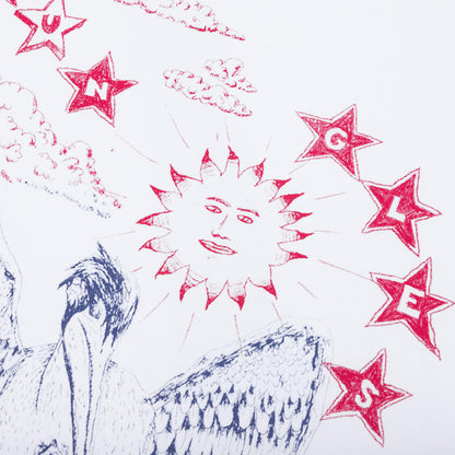 Scribbles S S Tee White