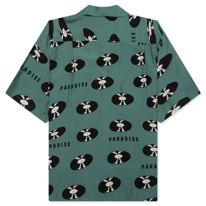 Hawaiian S S Shirt Type 4 Green